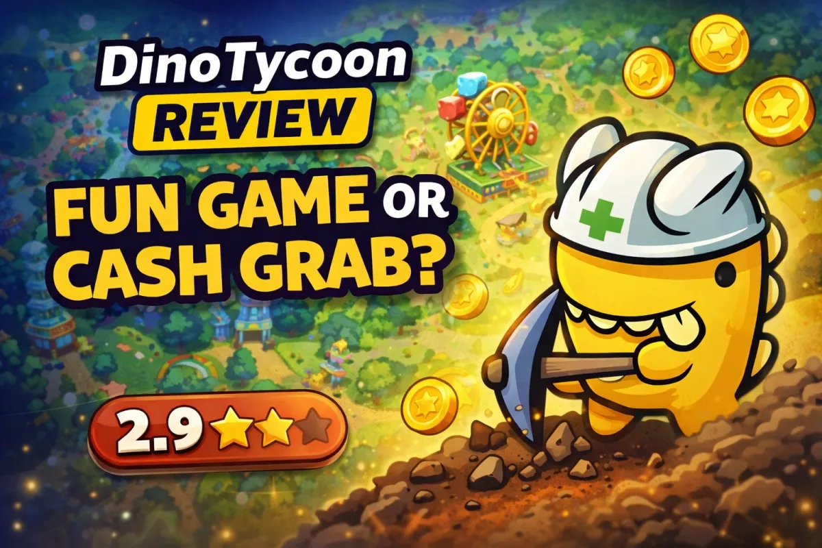 DinoTycoon Review: Dino Theme Park Game With Token Rewards — Fun Concept or Just Another Tap-to-Earn App?